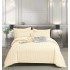 Set Lenjerie Eleganta , Damasc, pentru 2 persoane, 6 piese, Cearceaf de pat cu elastic 180x200 cm, Cearceaf pilota 200x230 cm, 2 fete perna 70x70 cm, 2 fete perna 55x80 cm, DL6-101