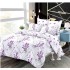 Set Lenjerie Eleganta din Finet , cu imprimeu deosebit, pentru pat dublu, 6 piese: Cearceaf de pat cu elastic 180 x 200 cm, Cearceaf pilota 200 x 230 cm, 2 fete de perna 55 x 80 cm, 2 fete de perna 70 x 70 cm, BB-930