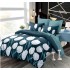 Set Lenjerie Eleganta din Finet , cu imprimeu deosebit, pentru pat dublu, 6 piese: Cearceaf de pat cu elastic 180 x 200 cm, Cearceaf pilota 200 x 230 cm, 2 fete de perna 55 x 80 cm, 2 fete de perna 70 x 70 cm, BB-929