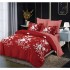 Set Lenjerie Eleganta din Finet , cu imprimeu deosebit, pentru pat dublu, 6 piese: Cearceaf de pat cu elastic 180 x 200 cm, Cearceaf pilota 200 x 230 cm, 2 fete de perna 55 x 80 cm, 2 fete de perna 70 x 70 cm, BB-915