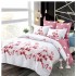 Set Lenjerie Eleganta din Finet , cu imprimeu deosebit, pentru pat dublu, 6 piese: Cearceaf de pat cu elastic 180 x 200 cm, Cearceaf pilota 200 x 230 cm, 2 fete de perna 55 x 80 cm, 2 fete de perna 70 x 70 cm, BB-932