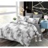 Set Lenjerie Eleganta din Finet , cu imprimeu deosebit, pentru pat dublu, 6 piese: Cearceaf de pat cu elastic 180 x 200 cm, Cearceaf pilota 200 x 230 cm, 2 fete de perna 55 x 80 cm, 2 fete de perna 70 x 70 cm, BB-887
