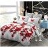 Set Lenjerie Eleganta din Finet , cu imprimeu deosebit, pentru pat dublu, 6 piese: Cearceaf de pat cu elastic 180 x 200 cm, Cearceaf pilota 200 x 230 cm, 2 fete de perna 55 x 80 cm, 2 fete de perna 70 x 70 cm, BB-933