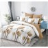 Set Lenjerie Eleganta din Finet , cu imprimeu deosebit, pentru pat dublu, 6 piese: Cearceaf de pat cu elastic 180 x 200 cm, Cearceaf pilota 200 x 230 cm, 2 fete de perna 55 x 80 cm, 2 fete de perna 70 x 70 cm, BB-961