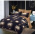Set Lenjerie Eleganta din Finet , cu imprimeu deosebit, pentru pat dublu, 6 piese: Cearceaf de pat cu elastic 180 x 200 cm, Cearceaf pilota 200 x 230 cm, 2 fete de perna 55 x 80 cm, 2 fete de perna 70 x 70 cm, BB-968