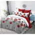 Set Lenjerie Eleganta din Finet , cu imprimeu deosebit, pentru pat dublu, 6 piese: Cearceaf de pat cu elastic 180 x 200 cm, Cearceaf pilota 200 x 230 cm, 2 fete de perna 55 x 80 cm, 2 fete de perna 70 x 70 cm, BB-941