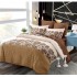 Set Lenjerie Eleganta din Finet , cu imprimeu deosebit, pentru pat dublu, 6 piese: Cearceaf de pat cu elastic 180 x 200 cm, Cearceaf pilota 200 x 230 cm, 2 fete de perna 55 x 80 cm, 2 fete de perna 70 x 70 cm, BB-6010