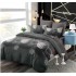 Set Lenjerie Eleganta din Finet , cu imprimeu deosebit, pentru pat dublu, 6 piese: Cearceaf de pat cu elastic 180 x 200 cm, Cearceaf pilota 200 x 230 cm, 2 fete de perna 55 x 80 cm, 2 fete de perna 70 x 70 cm, BB-6008