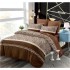 Set Lenjerie Eleganta din Finet , cu imprimeu deosebit, pentru pat dublu, 6 piese: Cearceaf de pat cu elastic 180 x 200 cm, Cearceaf pilota 200 x 230 cm, 2 fete de perna 55 x 80 cm, 2 fete de perna 70 x 70 cm, BB-6011