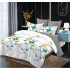 Set Lenjerie Eleganta din Finet , cu imprimeu deosebit, pentru pat dublu, 6 piese: Cearceaf de pat cu elastic 180 x 200 cm, Cearceaf pilota 200 x 230 cm, 2 fete de perna 55 x 80 cm, 2 fete de perna 70 x 70 cm, BB-916