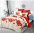 Set Lenjerie Eleganta din Finet , cu imprimeu deosebit, pentru pat dublu, 6 piese: Cearceaf de pat cu elastic 180 x 200 cm, Cearceaf pilota 200 x 230 cm, 2 fete de perna 55 x 80 cm, 2 fete de perna 70 x 70 cm, BB-986