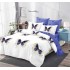 Set Lenjerie Eleganta din Finet , cu imprimeu deosebit, pentru pat dublu, 6 piese: Cearceaf de pat cu elastic 180 x 200 cm, Cearceaf pilota 200 x 230 cm, 2 fete de perna 55 x 80 cm, 2 fete de perna 70 x 70 cm, BB-959