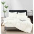 Lenjerie de Pat Dublu din Bumbac Tricotat - Set Premium 4 Piese cu Cearșaf Elastic și Imprimeu Satinat, Cearceaf de pat cu Elastic 180 x 200 cm, Cearceaf pilota 200 x 230 cm, 2 fete de perna 50 x 70 cm,ZZ877