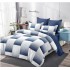 Lenjerie de pat FINET pentru 2 persoane, 6 piese, Cearceaf de pat  235 x 250 cm, Cearceaf pilota 200 x 230 cm, 2 fete de perna 70 x 70 cm,2 fete de perna 55 x 80 cm, A691