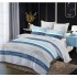 Lenjerie de pat FINET pentru 2 persoane, 6 piese, Cearceaf de pat  235 x 250 cm, Cearceaf pilota 200 x 230 cm, 2 fete de perna 70 x 70 cm,2 fete de perna 55 x 80 cm, A6012