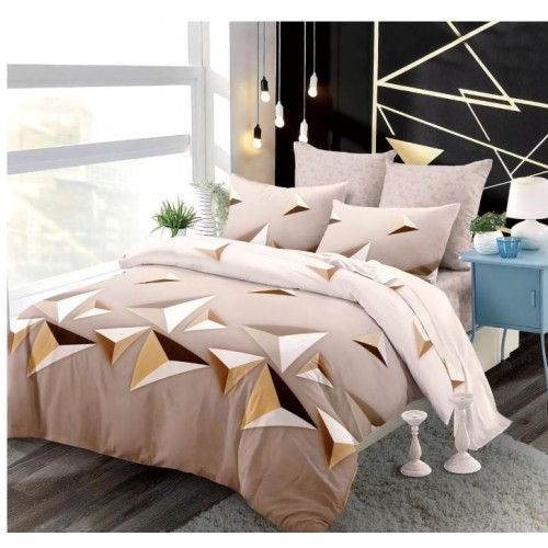 Lenjerie de pat FINET pentru 2 persoane, 6 piese, Cearceaf de pat  235 x 250 cm, Cearceaf pilota 200 x 230 cm, 2 fete de perna 70 x 70 cm,2 fete de perna 55 x 80 cm, A664
