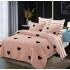 Lenjerie de pat FINET pentru 2 persoane, 6 piese, Cearceaf de pat  235 x 250 cm, Cearceaf pilota 200 x 230 cm, 2 fete de perna 70 x 70 cm,2 fete de perna 55 x 80 cm, A669