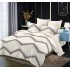 Lenjerie de pat FINET pentru 2 persoane, 6 piese, Cearceaf de pat 235 x 250 cm, Cearceaf pilota 200 x 230 cm, 2 fete de perna 70 x 70 cm,2 fete de perna 55 x 80 cm, A6011