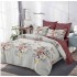 Lenjerie de pat FINET pentru 2 persoane, 6 piese, Cearceaf de pat  235 x 250 cm, Cearceaf pilota 200 x 230 cm, 2 fete de perna 70 x 70 cm,2 fete de perna 55 x 80 cm, A6002
