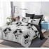 Lenjerie de pat FINET pentru 2 persoane, 6 piese, Cearceaf de pat  235 x 250 cm, Cearceaf pilota 200 x 230 cm, 2 fete de perna 70 x 70 cm,2 fete de perna 55 x 80 cm, A6014