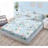 Husa de pat din Finet cu Elastic cu 2 fete de perna ,Pat 2 Persoane,160x200CM, D046