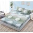 Husa de pat din Finet cu Elastic cu 2 fete de perna ,Pat 2 Persoane,160x200CM, D3008