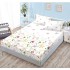 Husa de pat din Finet cu Elastic cu 2 fete de perna ,Pat 2 Persoane,160x200CM, D3003