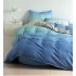 Lenjerie de Pat dublu, Bumbac Satinat Superior,4 Piese Cearceaf de pat 240 x 250 cm, Cearceaf pilota 200 x 230 cm, 2 fete de perna 55 x 75 cm, A50-659