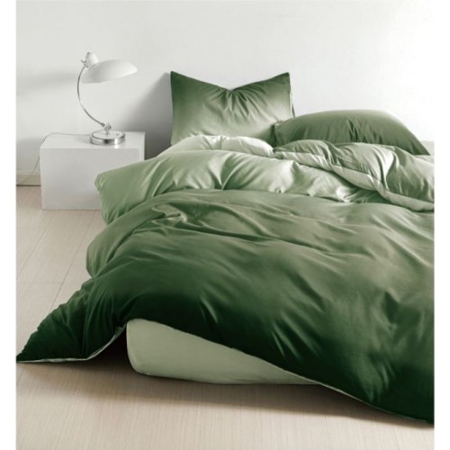 Lenjerie de Pat dublu, Bumbac Satinat Superior,4 Piese Cearceaf de pat 240 x 250 cm, Cearceaf pilota 200 x 230 cm, 2 fete de perna 55 x 75 cm, A50-662