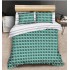 Lenjerie de Pat dublu, Bumbac Satinat Superior,4 Piese Cearceaf de pat 240 x 250 cm, Cearceaf pilota 200 x 230 cm, 2 fete de perna 55 x 75 cm, A50-573