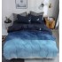 Lenjerie de Pat dublu, Bumbac Satinat Superior,4 Piese Cearceaf de pat 240 x 250 cm, Cearceaf pilota 200 x 230 cm, 2 fete de perna 55 x 75 cm, A50-530