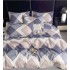 Lenjerie Din Bumbac Tip Finet 6 Piese Pentru Pat Dublu,Cearceaf de pat 240 x 250, R60-570