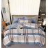 Lenjerie Din Bumbac Tip Finet 6 Piese Pentru Pat Dublu,Cearceaf de pat 240 x 250, R60-539