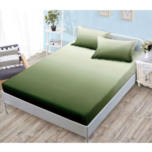 Husa de pat cu elastic si 2 fete de perna, tesatura tip finet, pat 2 persoane,180x200cm, G-246