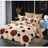 Set Lenjerie Eleganta , Finet, imprimat digital, pentru 2 persoane, 6 piese, Cearceaf de pat cu elastic 180x200 cm, T48