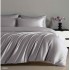 Set Lenjerie Eleganta Satinat , 4 piese cu ELASTIC, Cearceaf de pat cu elastic 180x200cm, GD8010