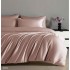 Set Lenjerie Eleganta Satinat , 4 piese cu ELASTIC, Cearceaf de pat cu elastic 180x200cm, GD8015