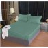 Husa de pat tip Damasc cu Elastic cu 2 fete de perna, 160x200 cm, E-108