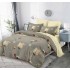 Set Lenjerie Eleganta , Finet, pentru 2 persoane, 6 piese, Cearceaf de pat cu elastic 180x200 cm, B6030