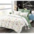 Set Lenjerie Eleganta , Finet, pentru 2 persoane, 6 piese, Cearceaf de pat cu elastic 180x200 cm, B6020