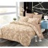 Set Lenjerie Eleganta , Finet, pentru 2 persoane, 6 piese, Cearceaf de pat cu elastic 180x200 cm, B-6030