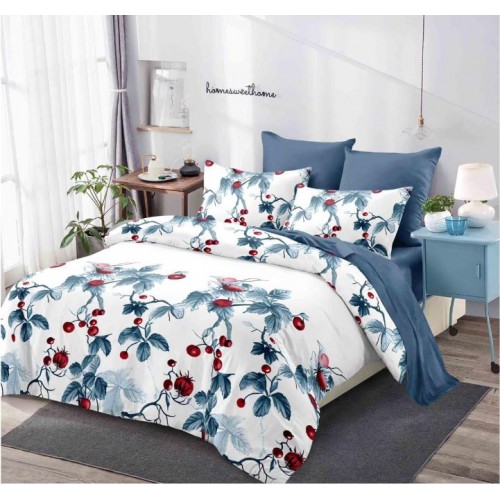 Set Lenjerie Eleganta , Finet, pentru 2 persoane, 6 piese, Cearceaf de pat 235x250 cm, A6019