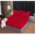 Husa de pat tip Damasc cu Elastic cu 2 fete de perna, 160x200 cm, H-E001