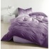 Lenjerie De Pat 1 Persoana 4 Piese, din Bumbac Finet, Cearceaf de pat cu elastic 140x200cm, T60-125