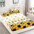 Husa de Pat cu Elastic din Finet + 2 Fete de Perna, Pat 1 Persoana, 90x200cm, JJ10