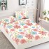 Husa de Pat cu Elastic din Finet + 2 Fete de Perna, Pat 1 Persoana, 90x200cm, JJ15