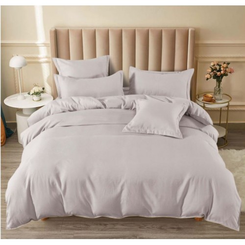 Set Lenjerie Eleganta , Finet 6 piese cu Elastic UNI, pentru 2 persoane, Cearceaf de pat 180x200 cm, T192