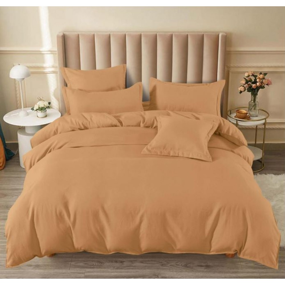 Set Lenjerie Eleganta , Finet 6 piese cu Elastic UNI, pentru 2 persoane, Cearceaf de pat 180x200 cm, T188