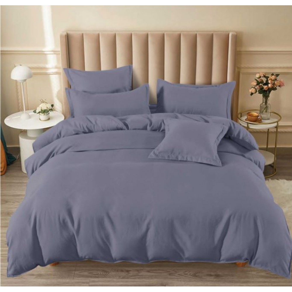 Set Lenjerie Eleganta , Finet 6 piese cu Elastic UNI, pentru 2 persoane, Cearceaf de pat 180x200 cm, T187