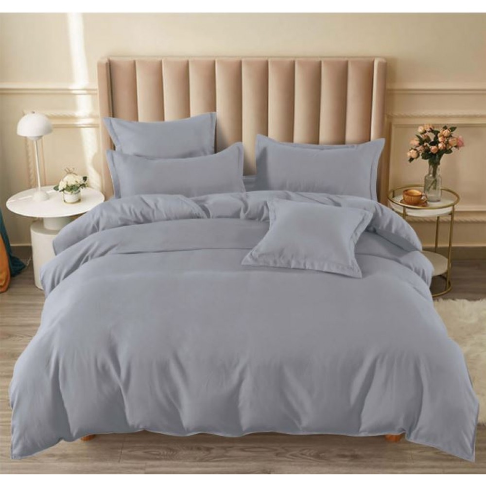 Set Lenjerie Eleganta , Finet 6 piese cu Elastic UNI, pentru 2 persoane, Cearceaf de pat 180x200 cm, T186